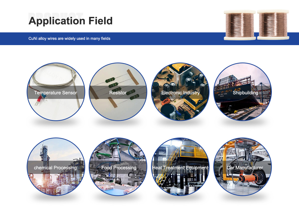CuNi44 Wire for Precision Resistance Heating Elements